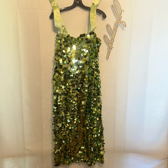 Mint Chip Sequin Roxy Dress - Picture 7 of 12